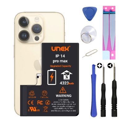 Picture of IPHONE 14 Pro Max Battery Replacement for iphone 14 Pro Max High Capacity Li-ion Polymer Battery Long lasting Backup.