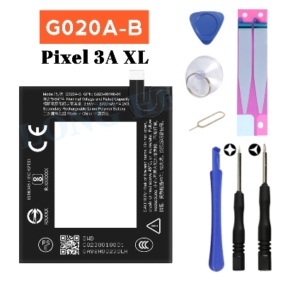 Picture of PIXEL 3A,G020A-B Battery Replacement for PIXEL 3A XL High Capacity Li-ion Polymer Battery Long lasting Backup.
