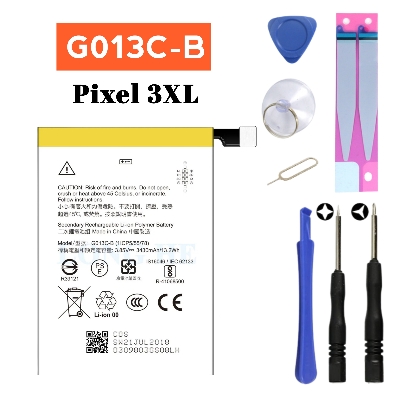 Picture of PIXEL 3XL,G013C-B Battery Replacement for PIXEL 3XL High Capacity Li-ion Polymer Battery Long lasting Backup.