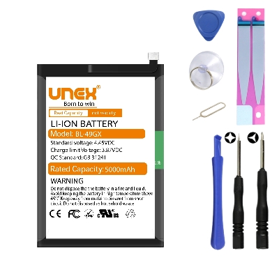 Picture of INFINIX HOTE S3, HOT 6 PRO, BL-39GX Battery Replacement for INFINIX HOTE S3,HOT 6 PRO High Capacity Li-ion Polymer Battery Long lasting Backup.