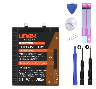 Picture of REDMI MI 11 ULTRA, BM55 Battery Replacement for Redmi MI 11 ULTRA High Capacity Li-ion Polymer Battery Long lasting Backup.