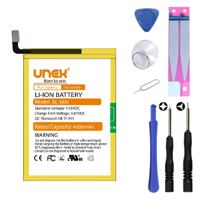 Picture of ITEL P13,P13 PLUS,P31,P32,P33 Battery Replacement for itel BL-38AI High Capacity Li-ion Polymer Battery Long lasting Backup.