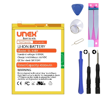 Picture of INFINIX NOTE 5 High, BL-43BX Battery Replacement for INFINIX NOTE 5 High Capacity Li-ion Polymer Battery Long lasting Backup.