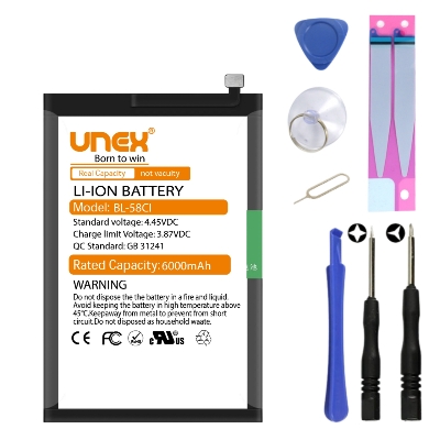 Picture of ITEL P40 BL-58CI Battery Replacement for itel P40 High Capacity Li-ion Polymer Battery Long lasting Backup.