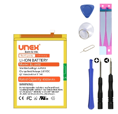 Picture of INFINIX HOT 4, HOT 4 PRO BL-39AX Battery Replacement for INFINIX HOT 4,HOT 4 PRO High Capacity Li-ion Polymer Battery Long lasting Backup.