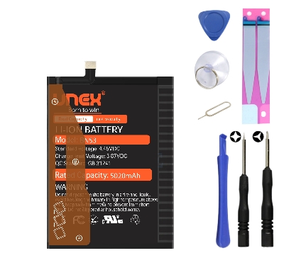 Picture of REDMI BN53 Battery Replacement for Redmi BN53 High Capacity Li-ion Polymer Battery Long lasting Backup.