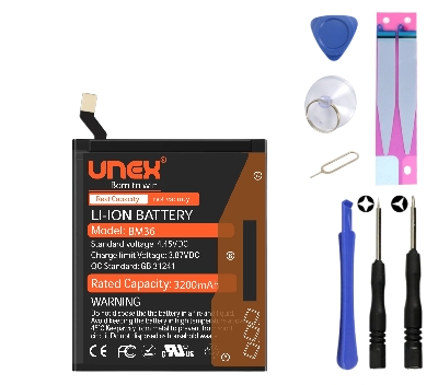 Picture of REDMI MI 5S,BM36 Battery Replacement for Redmi MI 5S High Capacity Li-ion Polymer Battery Long lasting Backup.