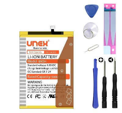 Picture of REDMI POCO M4 5G,POCO M5,REDMI 10 5G,REDMI NOTE 11E,11 PRIME 4G,NOTE 11R 5G Battery Replacement for Redmi BN5H High Capacity Li-ion Polymer Battery Long lasting Backup.