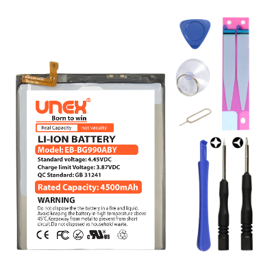 Picture of SAMSUNG S21 FE 5G,SM-G990B Battery Replacement for Samsung EB-BG990ABY High Capacity Li-ion Polymer Battery Long lasting Backup.