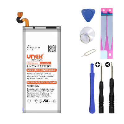 Picture of SAMSUNG Note 8,N9508  Battery Replacement for Samsung EB-BN950ABE High Capacity Li-ion Polymer Battery Long lasting Backup.