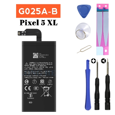 Picture of PIXEL 5 XL,G025A-B Battery Replacement for PIXEL 5 XL High Capacity Li-ion Polymer Battery Long lasting Backup.