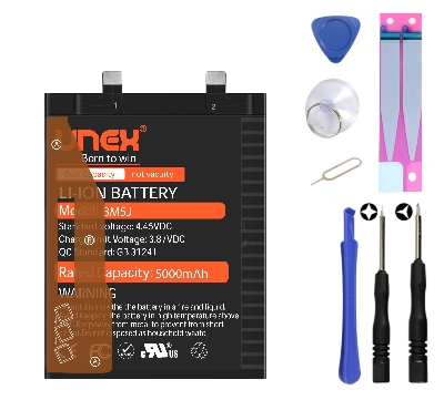 Picture of REDMI MI 12T PRO, BM5J Battery Replacement for Redmi MI 12T PRO High Capacity Li-ion Polymer Battery Long lasting Backup.