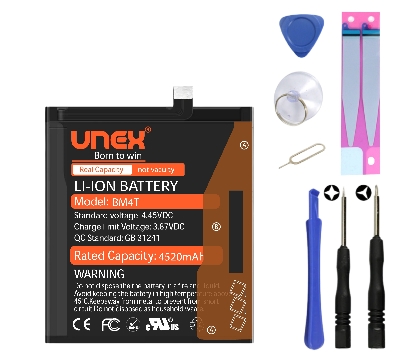 Picture of REDMI REDMI 10X PRO 5G,BM4T Battery Replacement for Redmi REDMI 10X PRO 5G High Capacity Li-ion Polymer Battery Long lasting Backup.