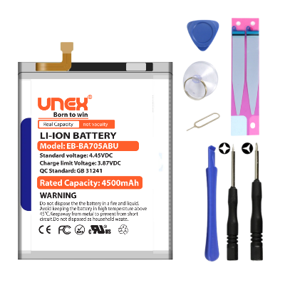 Picture of SAMSUNG A70,A70S,A707 Battery Replacement for Samsung EB-BA705ABU High Capacity Li-ion Polymer Battery Long lasting Backup.