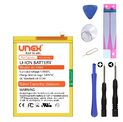 Picture of INFINIX SMART 2, BL-34BX Battery Replacement for INFINIX SMART 2 HD High Capacity Li-ion Polymer Battery Long lasting Backup.