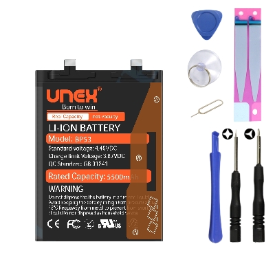 Picture of REDMI K70, BP53 Battery Replacement for Redmi REDMI K70 High Capacity Li-ion Polymer Battery Long lasting Backup.