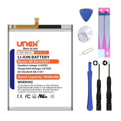 Picture of SAMSUNG A33 5G Battery Replacement for Samsung EB-BA536ABY High Capacity Li-ion Polymer Battery Long lasting Backup.