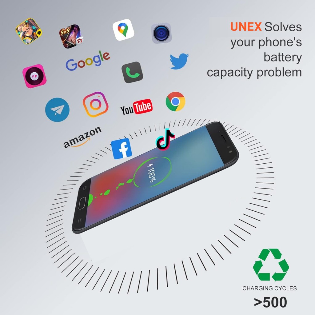 Picture of SAMSUNG S6,G920,S6 FLAT  Battery Replacement for Samsung EB-BG920ABE High Capacity Li-ion Polymer Battery Long lasting Backup.