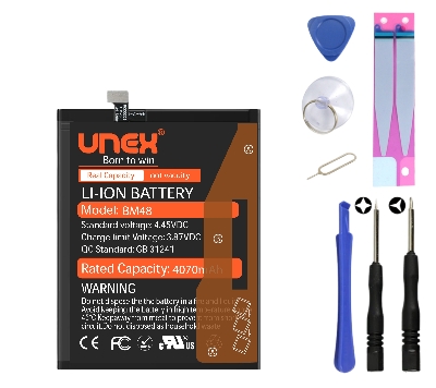 Picture of REDMI MI NOTE 2, BM48 Battery Replacement for Redmi MI NOTE 2 High Capacity Li-ion Polymer Battery Long lasting Backup.