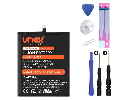 Picture of REDMI 6A,REDMI 6, BN37 Battery Replacement for Redmi REDMI 6A,REDMI 6, High Capacity Li-ion Polymer Battery Long lasting Backup.