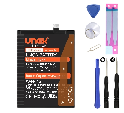 Picture of REDMI POCO F3,K40,K40 PRO Battery Replacement for Redmi BM4Y High Capacity Li-ion Polymer Battery Long lasting Backup.