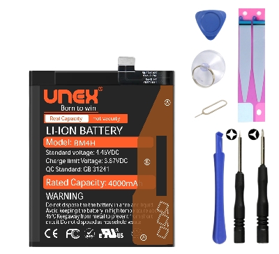 Picture of REDMI MI 9 PRO, BM4H Battery Replacement for Redmi MI 9 PRO High Capacity Li-ion Polymer Battery Long lasting Backup.