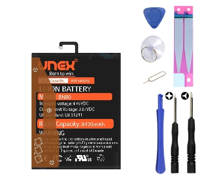 Picture of REDMI PAD 4 PLUS,BN80 Battery Replacement for Redmi MI PAD 4 PLUS High Capacity Li-ion Polymer Battery Long lasting Backup.