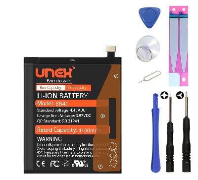 Picture of REDMI NOTE 4,NOTE 4X GLOBAL Battery Replacement for Redmi BN41 High Capacity Li-ion Polymer Battery Long lasting Backup.