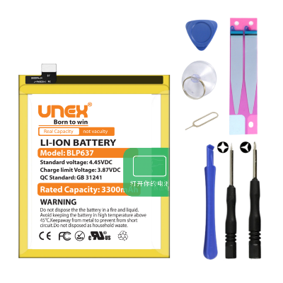 Picture of OPPO OnePlus 5,OnePlus 5T,OnePlus Five T,BLP637 Battery Replacement for OPPO BLP637 High Capacity Li-ion Polymer Battery Long lasting Backup.