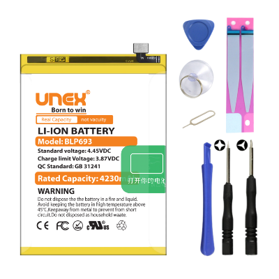 Picture of OPPO BLP693 Battery Replacement for OPPO BLP693 High Capacity Li-ion Polymer Battery Long lasting Backup.