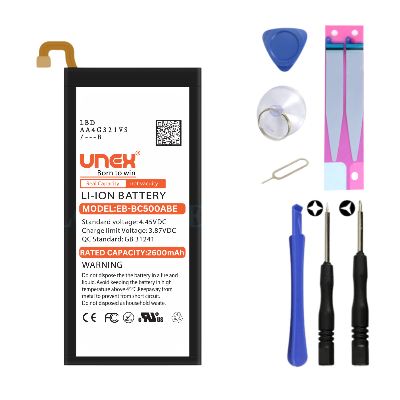 Picture of SAMSUNG C5 Battery Replacement for Samsung EB-BC500ABE High Capacity Li-ion Polymer Battery Long lasting Backup.