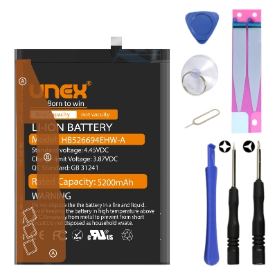 Picture of HUAWEI HB526694EHW-A Battery Replacement for HUAWEI HONOR MAGIC 6 LITE High Capacity Li-ion Polymer Battery Long lasting Backup.