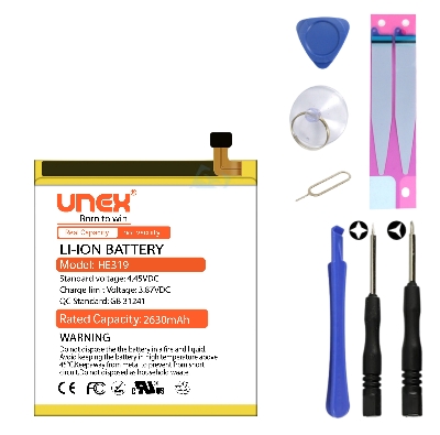 Picture of NOKIA 3, HE319 Battery Replacement for nokia 3 High Capacity Li-ion Polymer Battery Long lasting Backup.