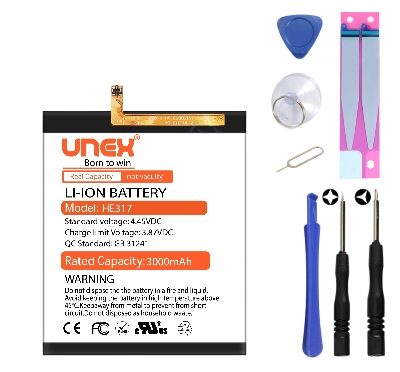 Picture of NOKIA 6,N6,HE317 Battery Replacement for nokia 6,N6 High Capacity Li-ion Polymer Battery Long lasting Backup.