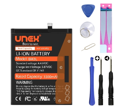 Picture of REDMI MI 9, BM3L Battery Replacement for Redmi MI 9 High Capacity Li-ion Polymer Battery Long lasting Backup.