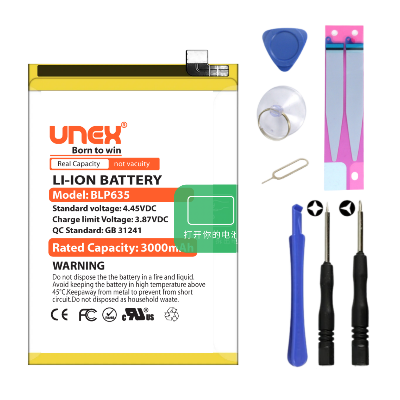 Picture of OPPO R11 BLP635 Battery Replacement for High Capacity Li-ion Polymer Battery Long lasting Backup.