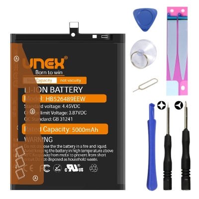 Picture of HUAWEI HB526489EEW Battery Replacement for HUAWEI Y6P,HONOR 9A,HONOR PALY 9A,ENJOY 10E High Capacity Li-ion Polymer Battery Long lasting Backup.