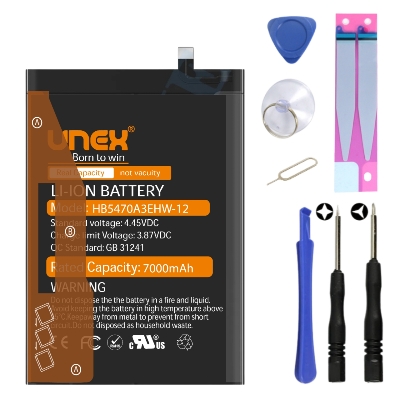 Picture of HUAWEI NOVA Y91 Battery Replacement for HUAWEI HB5470A3EHW-12 High Capacity Li-ion Polymer Battery Long lasting Backup.