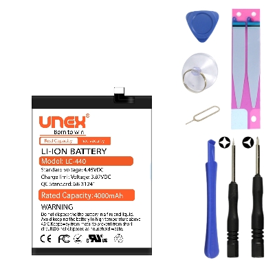 Picture of NOKIA LC-440 Battery Replacement for nokia LC-440 High Capacity Li-ion Polymer Battery Long lasting Backup.