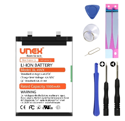 Picture of INFINIX NOTE 40 PRO, BL-49VX Battery Replacement for INFINIX NOTE 40 PRO High Capacity Li-ion Polymer Battery Long lasting Backup.