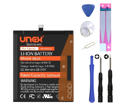 Picture of REDMI GO, BN3A Battery Replacement for Redmi REDMI GO High Capacity Li-ion Polymer Battery Long lasting Backup.