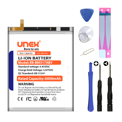 Picture of SAMSUNG M31S Battery Replacement for Samsung EB-BM317ABY High Capacity Li-ion Polymer Battery Long lasting Backup.