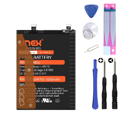 Picture of REDMI REDMI NOTE 13 PRO+ BM5U Battery Replacement for Redmi REDMI NOTE 13 PRO+ High Capacity Li-ion Polymer Battery Long lasting Backup.