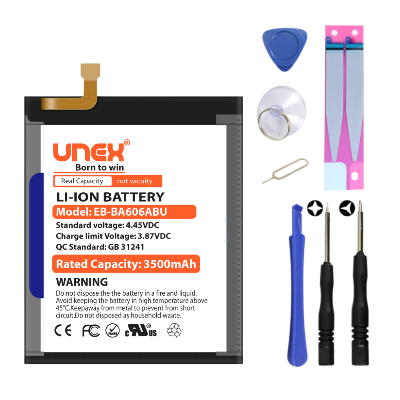 Picture of SAMSUNG A60,M40 Battery Replacement for Samsung EB-BA606ABU High Capacity Li-ion Polymer Battery Long lasting Backup.