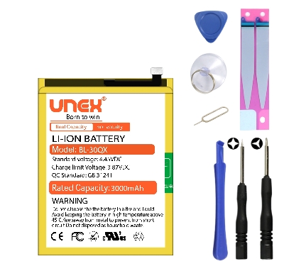 Picture of INFINIX HOT S3, BL-30QX Battery Replacement for INFINIX HOT S3 High Capacity Li-ion Polymer Battery Long lasting Backup.