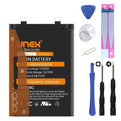 Picture of HUAWEI HB506593EFW Battery Replacement for HUAWEI NOVA 10 PRO High Capacity Li-ion Polymer Battery Long lasting Backup.