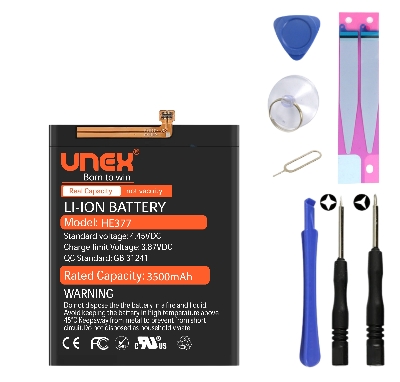 Picture of NOKIA X71, HE377 Battery Replacement for nokia X71 High Capacity Li-ion Polymer Battery Long lasting Backup.