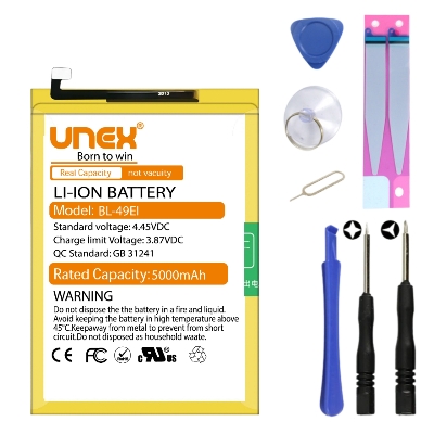 Picture of ITEL P33 PLUS,BL-49Ei Battery Replacement for itel P33 PLUS High Capacity Li-ion Polymer Battery Long lasting Backup.