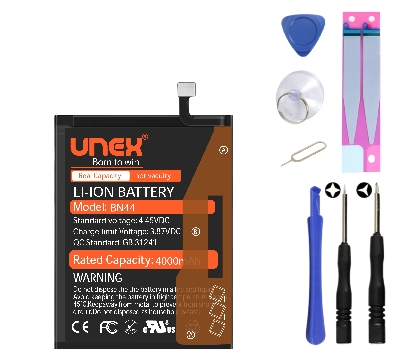 Picture of REDMI 5 PLUS,REDMI NOTE 5,REDMI NOTE 5 PLUS Battery Replacement for  REDMI BN44 High Capacity Li-ion Polymer Battery Long lasting Backup.