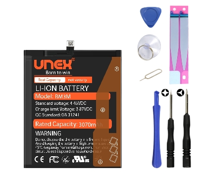 Picture of REDMI MI 9SE, BM3M Battery Replacement for Redmi MI 9SE High Capacity Li-ion Polymer Battery Long lasting Backup.